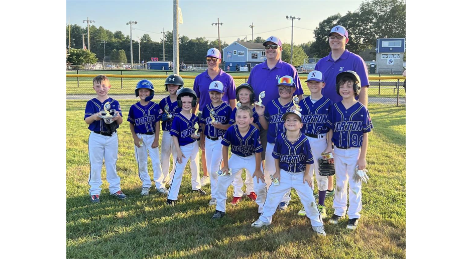 Innaugural 8U Division Hockomock Summer League Runners-Up